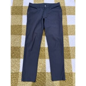 Lululemon ABC Slim Fit Pant Warpstreme Obsidian Mens 33x30 M5704S